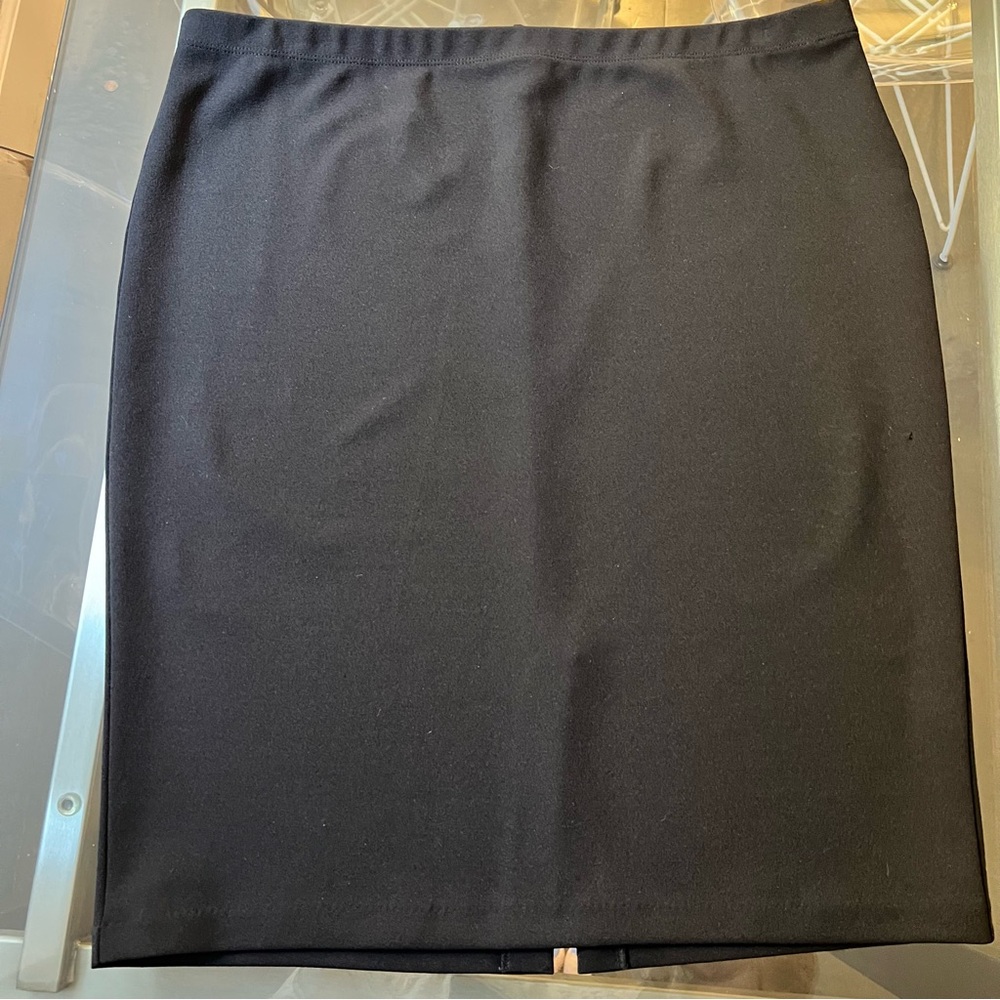 Vince Camuto Elegant Black Pencil Skirt